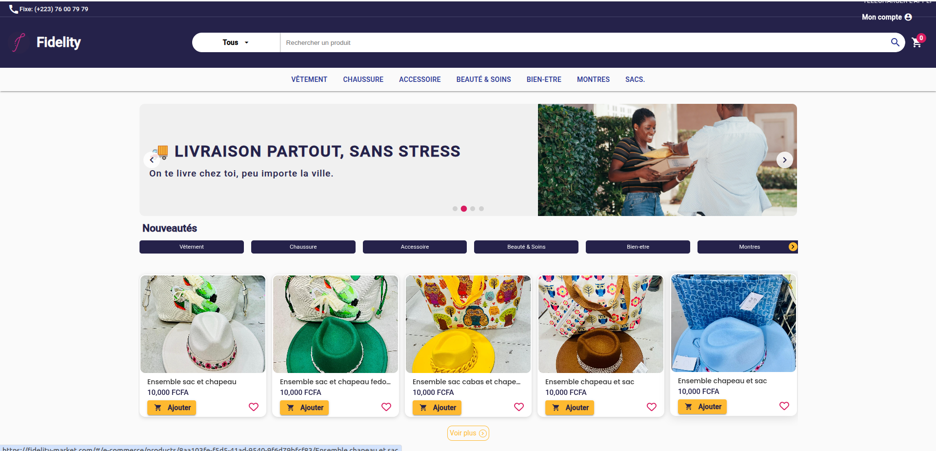 Plateforme E-commerce